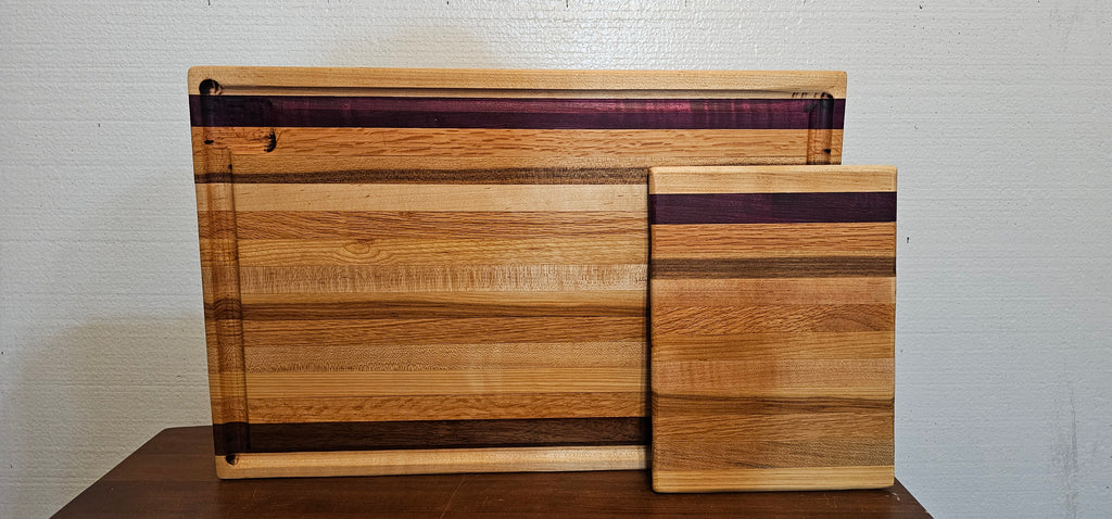 Edge grain cutting board