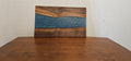 Handcrafted Black Walnut & Green Epoxy Charcuterie Board