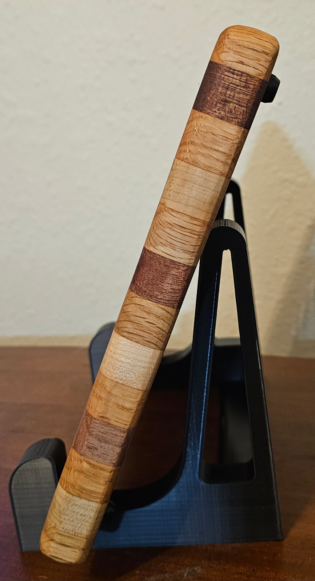 Multi-Hardwood End-Grain Cutting Board — 12.75" × 10" × 0.75"