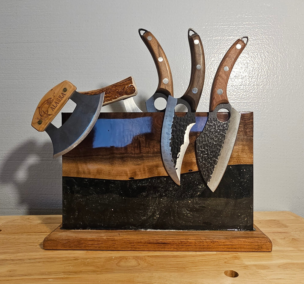 Countertop Magnetic Knife Block