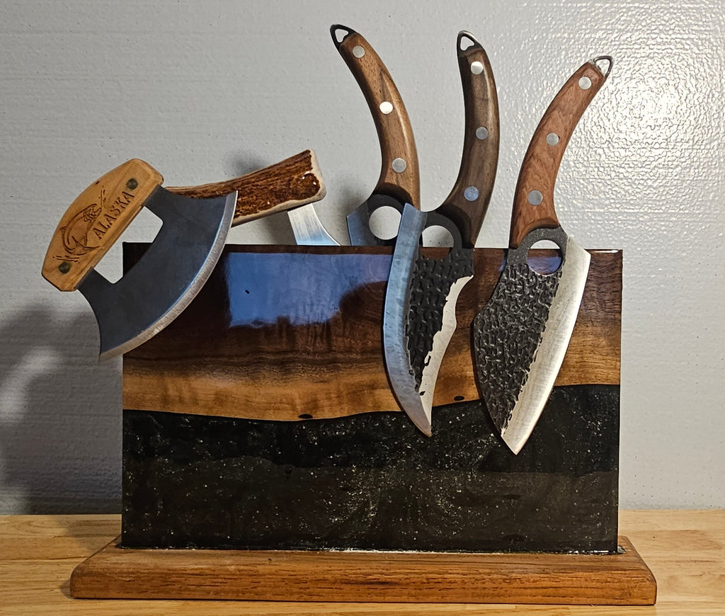 Countertop Magnetic Knife Block