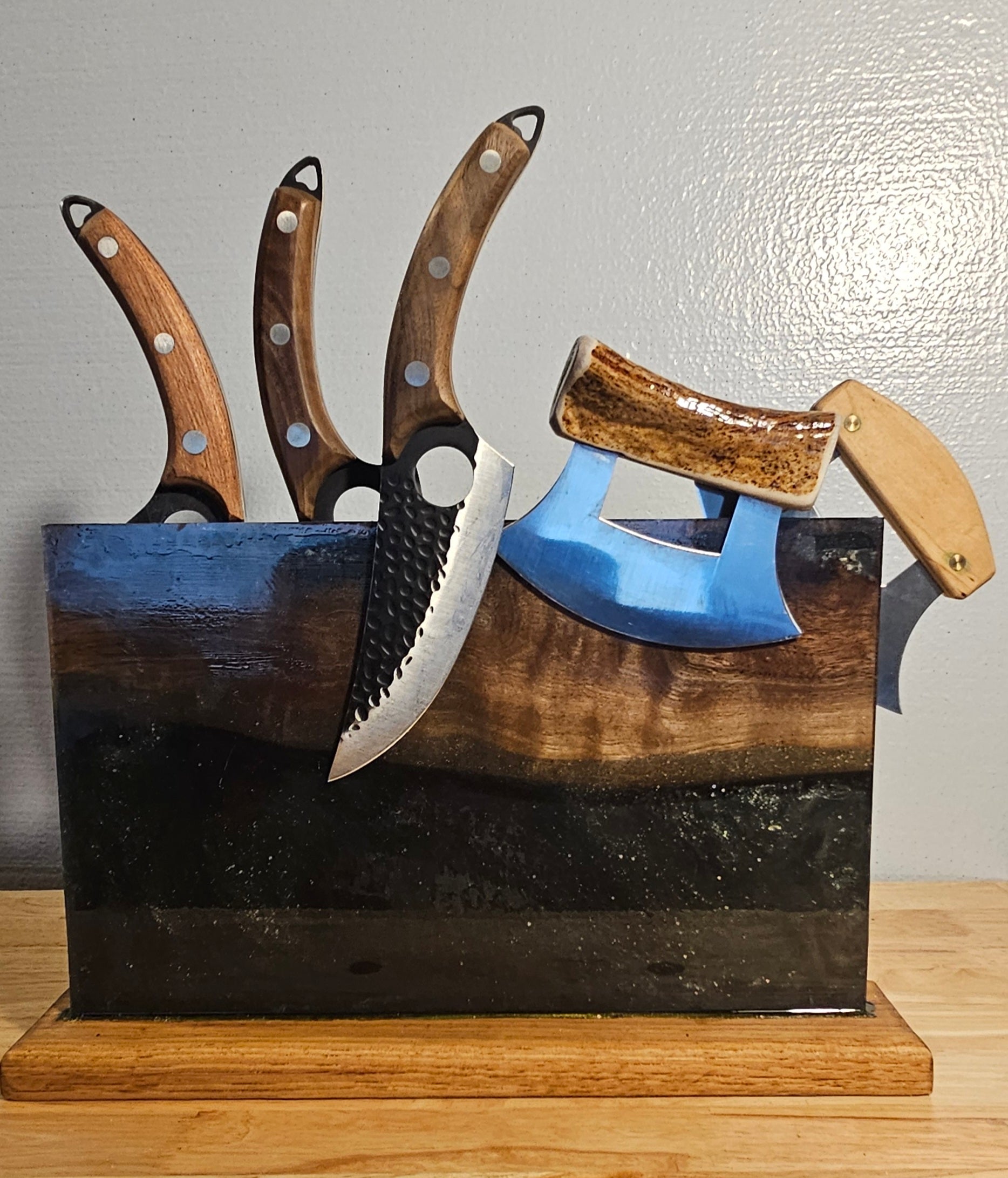 Countertop Magnetic Knife Block
