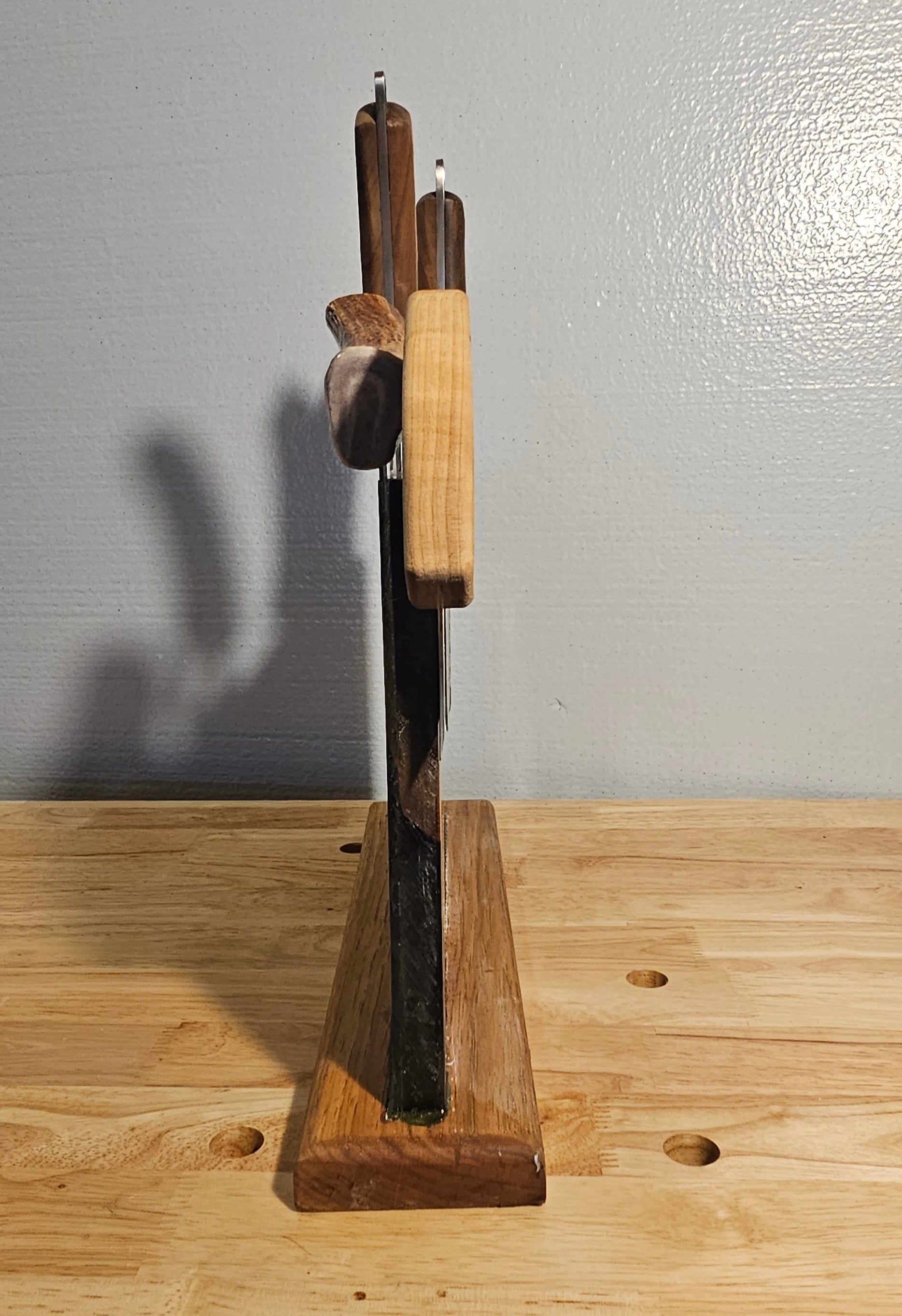 Countertop Magnetic Knife Block